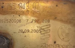 Катализатор для BMW X6 2008 года на фотографиях