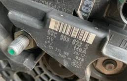 Генератор для Volkswagen Golf 2009 года на фотографиях