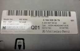 Магнитола для Mercedes-Benz GL class на фотографиях