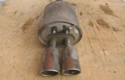 Задняя часть глушителя для Honda Civic на фотографиях