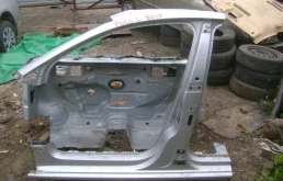Порог со стойкой левый Volkswagen Polo 5 2011