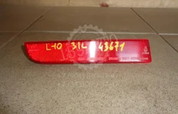 Отражатель в бампер задний левый Mitsubishi Lancer 10 2008 CY