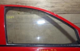 Стекло двери передней правой Skoda Fabia 1 2005 6Y