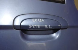 Ручка двери задней наружная левая Hyundai Getz TB