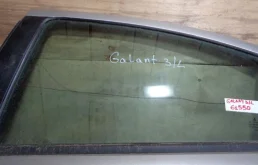 Стекло двери задней левой Mitsubishi Galant 9 2001 DJ, DM