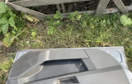 дверь передняя левая opel astra H