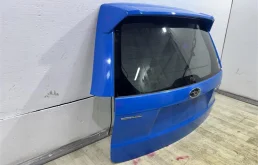 Крышка багажника в сборе + спойлер S-edition голубая БЕЗ МОТОРЧИКА СТЕКЛООЧИСТИТЕЛЯ