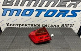 Фонарь BMW 316 63217312845 F30 N13B16, левый