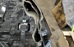 Заднее левое крыло для Hyundai i40 2011 года на фотографиях