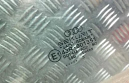 Стекло двери задней правой Audi A4 B6 (2000-2005) бензин 2.0 i Механика Седан