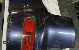 Бампер задний левый Mitsubishi Outlander XL 4B12