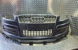 бампер передний Audi Q7 4L   черный