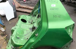 Крыло SKODA FABIA 2 2007- заднее левое зелёное б/у FABIA 2(2007-2015)