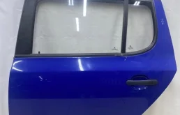 Дверь задняя левая Skoda Fabia 2 5J BZG 1.2 БЕНЗИН