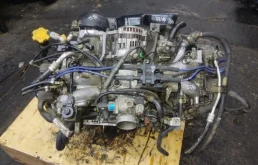 Двигатель для Subaru Legacy 2002 года на фотографиях