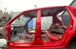 Порог со стойкой левый Skoda Fabia (5J) 2007-2014