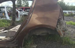 Крыло заднее левое Renault Sandero 2009-2014