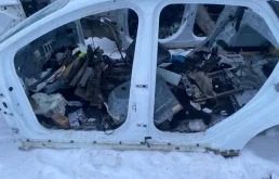Порог со стойкой левый Ford Focus 3 2011>