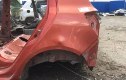 Крыло заднее левое Skoda Fabia (5J) 2007-2014