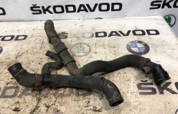 Патрубок радиатора Skoda Octavia 2009 1K0122291BS A5 (1Z) 1.4 CAXA