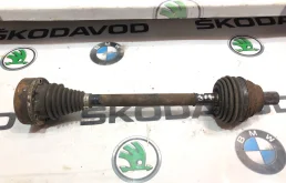 Привод МКПП Skoda Yeti 2010 1K0407271HQ 5L 1.2 CBZB, передний левый