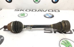 Привод МКПП Skoda Yeti 2011 1K0407271HQ 5L 1.2 CBZB, передний левый
