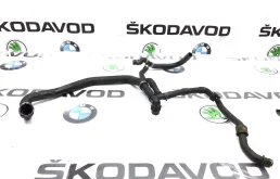 Патрубок радиатора нижний Skoda Octavia 2014 5Q0122051BJ A7 (5E) 1.6 TDI CLH