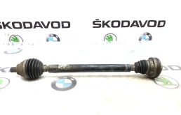 Привод МКПП Skoda Octavia 2015 5Q0407272E A7 (5E) 2.0 CKFC, передний правый