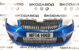 Бампер Skoda Octavia RS 2014 5E0807217F A7 (5E) 2.0 CUPA, передний