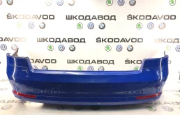 Бампер Skoda Octavia 2010 1Z5807421F A5 (1Z) 1.4 CAXA, задний