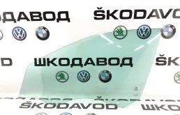 Стекло двери Skoda Octavia 5E0845201A A7 (5E) 2.0 CKFC, переднее левое