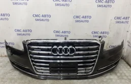 Бампер в сборе Audi A8 2014 4H0807065JGRU D4 4.0 CTG, передний