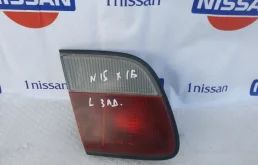 Фонарь задний внутренний Nissan Almera 1995-2000 265550N029 N15 GA16, задний левый