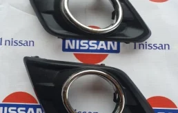 Накладка противотуманной фары Nissan X Trail 2014-2017 622574BA0B T32 MR20DD, передняя левая