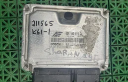 Блок управления двигателя ДВС ЭБУ VOLKSWAGEN SHARAN 1,9 BVK б/у SHARAN(2001-2010)
