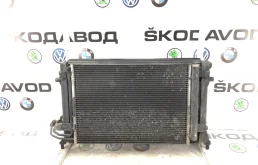 Кассета радиаторов в сборе Skoda Octavia 2011 1K0121203AR A5 (1Z) 1.6 BSE