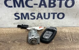 Личинка замка двери Audi A8 107837167BK D4 3.0 CRE, передняя правая