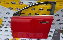 Дверь передняя левая красная Volvo V40 2012-2019 V40 II рестайлинг (2016—2019)