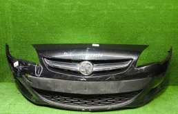 Бампер OPEL ASTRA J 2012- передний хэтчбек 5 ти дверный чёрный б/у ASTRA J(2009-2017)