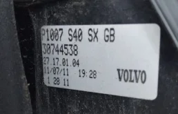 Фонарь Volvo S40 2008-2012