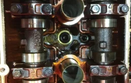 Двигатель без навесного для Kia Rio 2010 года на фотографиях