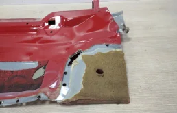 Панель кузова задняя для Skoda Rapid 2013 года на фотографиях