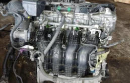 Двигатель без навесного для Lexus ES 2014 года на фотографиях