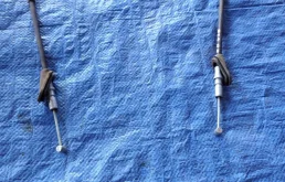 Трос ручника левый для Honda CR-V 2009 года на фотографиях