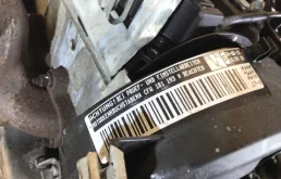 Двигатель без навесного для Volkswagen Polo 2023 года на фотографиях