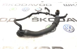 Патрубок радиатора верхний Skoda Octavia 2016 5Q0122101CM A7 (5E) 1.6 CXXB
