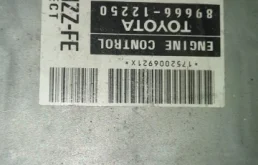 Блок управления двигателем Toyota Corolla 2004 8966612250 ZZE122 1ZZ FE