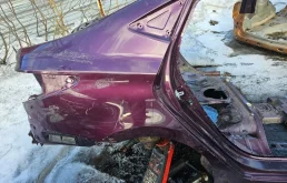 Крыло заднее правое на Hyundai Solaris 1