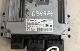 Блок управления двигателем 0261S06621 Peugeot 308 1 1.6 Бензин