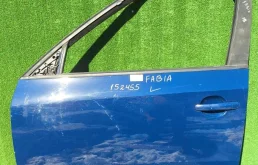 Дверь SKODA FABIA 2 2007- передняя левая синяя б/у FABIA 2(2007-2015)